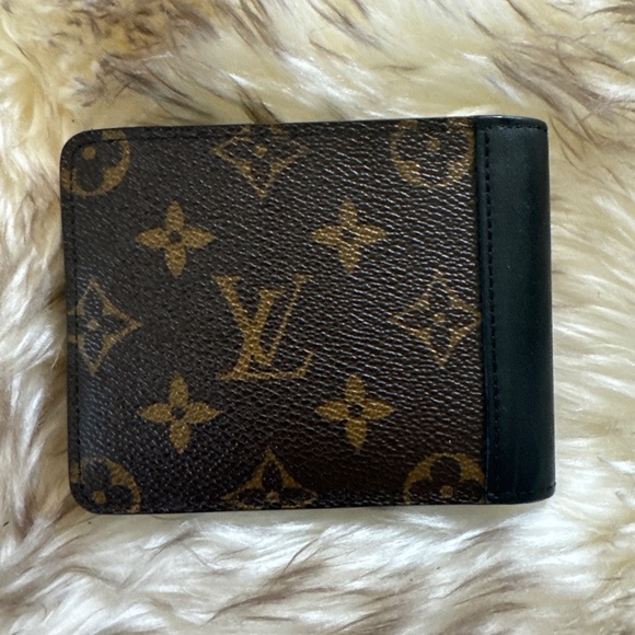 Auth Louis Vuitton Men Wallet PF Gaspar Monogram Macassar Brown/Black #M93801 - Picture 7 of 11